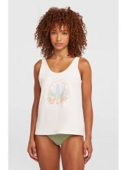 O'Neill Top w kolorze kremowym rozmiar: S. Brązowe topy O'Neill, s, bez wzorów, z bawełny, bez kołnierzyka, bez ramiączek. Za 74.63 zł.