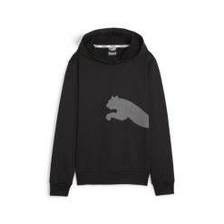 Bluza damska PUMA Big Cat French Terry Hoodie. Czarne bluzy Puma, l, bez wzorów, sportowe, bez ramiączek, bez kaptura. Za 199.99 zł.