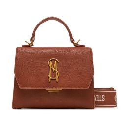 Torebka Steve Madden. Brązowe torebki klasyczne Steve Madden, bez wzorów, klasyczne, bez dodatków. Za 419.99 zł.