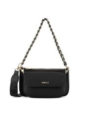 MEXX Torebka MEXX-S-004-07 Czarny. Czarne torebki klasyczne Mexx, bez wzorów, z tworzywa sztucznego, bez dodatków. Za 169.99 zł.