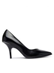 PINKO Szpilki Lady 11 SD0611P001 Czarny. Czarne szpilki Pinko, bez wzorów, ze skóry, bez obcasa, na szpilce, bez zapięcia. Za 999.99 zł.