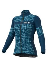 Bluza rowerowa Solid Wall. Białe bluzy bez kaptura ALÉ CYCLING, na wiosnę, l, bez wzorów, z elastanu, bez kaptura, rowerowe. Za 358.45 zł.