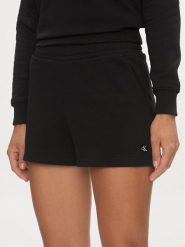 Calvin Klein Jeans Szorty sportowe Embro Badge J20J223418 Czarny Regular Fit. Czarne szorty sportowe Calvin Klein Jeans, bez wzorów, z bawełny. Za 159.99 zł.