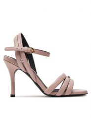 Furla Sandały Core YH68FCD-X30000-2814S-1-007-20-IT Fioletowy. Fioletowe sandały Furla, bez wzorów, ze skóry, bez obcasa, na szpilce, bez zapięcia. Za 1,419.00 zł.