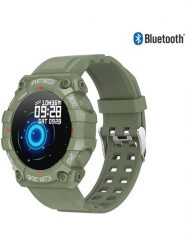 SmartCase Smartwatch w kolorze khaki rozmiar: onesize. Brązowe, cyfrowe zegarki SmartCase, ze stali. Za 157.73 zł.