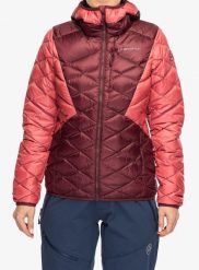 Kurtka puchowa damska La Sportiva Pinnacle Down Jkt. Czerwone kurtki La Sportiva, l, bez wzorów, z puchu, bez kaptura. Za 929.49 zł.