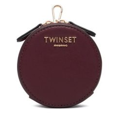 Portfel TWINSET. Fioletowe portfele Twinset, bez wzorów. Za 309.99 zł.