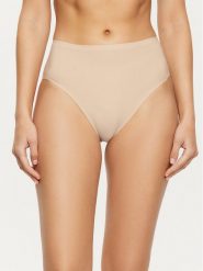 Chantelle Figi klasyczne z wysokim stanem Soft Stretch C106C7 Beżowy. Brązowe figi Chantelle, bez wzorów, z syntetyku, z podwyższonym stanem. Za 59.99 zł.