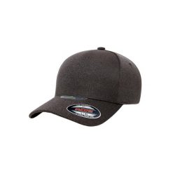 Czapka Flexfit Unipanel Melange. Niebieskie czapki z daszkiem FLEXFIT, bez wzorów, z elastanu, sportowe. Za 105.55 zł.