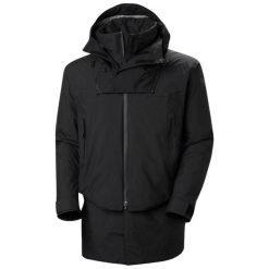 Modułowa kurtka narciarska na stok Helly Hansen Arc. Czarne kurtki narciarskie Helly Hansen, na zimę, bez wzorów, bez kaptura, narciarskie. W wyprzedaży za 2,289.00 zł.