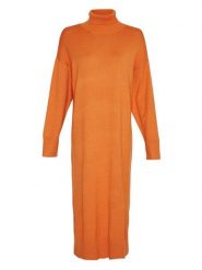 MOSS COPENHAGEN Sukienka "Odanna Rachelle" w kolorze pomarańczowym rozmiar: M/L. Pomarańczowe sukienki Moss Copenhagen, na co dzień, l, bez wzorów, z wiskozy, bez kołnierzyka, bez ramiączek, maxi, proste. Za 229.95 zł.