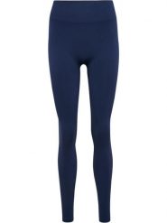 Damskie legginsy Hummel Hiit. Niebieskie legginsy Hummel, bez wzorów, z materiału. Za 164.00 zł.