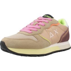 Buty SUN68 ALLY COLOR EXPLOSION Beżowy. Brązowe buty trekkingowe SUN68, bez wzorów, z tkaniny, bez zapięcia, trekkingowe. Za 269.99 zł.