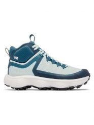 Columbia Buty trekkingowe "Escape Thrive Titanium Mid" w kolorze turkusowym rozmiar: 38,5. Niebieskie trekkingi Columbia, bez wzorów, z materiału, bez zapięcia, outdoorowe. Za 297.26 zł.
