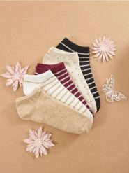 Skarpetki 5 pack - wielobarwny. Skarpetki Sinsay, bez wzorów. Za 15.99 zł.