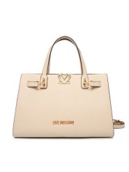 LOVE MOSCHINO Torebka JC4126PP1OLM0110 Écru. Torebki klasyczne Love Moschino, bez wzorów, ze skóry, bez dodatków. Za 1,009.00 zł.