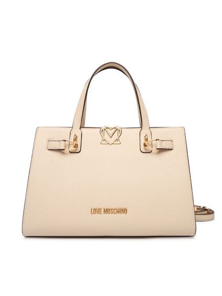 LOVE MOSCHINO Torebka JC4126PP1OLM0110 Écru. Torebki klasyczne Love Moschino, bez wzorów, ze skóry, bez dodatków. Za 1,009.00 zł.
