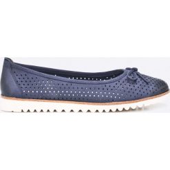 Tamaris - Baleriny. Szare baleriny Tamaris, z gumy. W wyprzedaży za 159.90 zł.