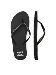 Billabong Japonki 800269A Czarny. Czarne japonki Billabong, bez wzorów, z syntetyku. Za 59.99 zł.