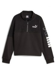 Puma Bluza polarowa w kolorze czarnym rozmiar: 152. Czarne bluzy bez kaptura Puma, bez wzorów, z polaru, bez kaptura. Za 75.34 zł.