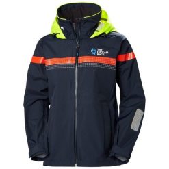 Kurtka z zegarkiem dla kobiet Helly Hansen The Ocean Race 3L. Niebieskie kurtki Helly Hansen, l, bez wzorów, z materiału, eleganckie, bez kaptura. Za 1,452.50 zł.