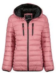 Canadian Peak Kurtka pikowana "Alareak" w kolorze jasnoróżowym rozmiar: XXL. Różowe kurtki Canadian Peak, xxl, z aplikacjami, bez kaptura. Za 187.96 zł.