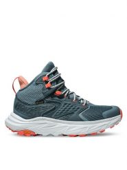Hoka Trekkingi Anacapa 2 Mid Gtx 1142831F Niebieski. Niebieskie buty trekkingowe HOKA, z materiału, bez zapięcia. Za 889.99 zł.