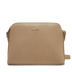 Torebka WITTCHEN. Brązowe listonoszki Wittchen, bez wzorów, bez dodatków. Za 259.99 zł.