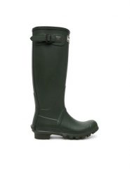 Barbour Kalosze LRF0043OL51 Zielony. Zielone kalosze Barbour, bez wzorów, z gumy, bez zapięcia. Za 239.99 zł.