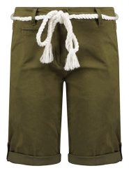 Geographical Norway Szorty "Paola" w kolorze khaki rozmiar: XXL. Brązowe szorty Geographical Norway, z aplikacjami, z tkaniny. Za 52.79 zł.