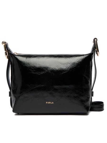 Furla Torebka WE00831 BX4100 CN O6000 1007 Czarny. Czarne listonoszki Furla, bez wzorów, ze skóry, bez dodatków. Za 1,299.00 zł.