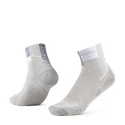 Skarpety biegowe Buff Coolnet Quarter Sock CQ. Brązowe skarpetki Buff, bez wzorów, z elastanu. Za 98.99 zł.