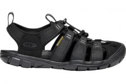 Sandały damskie, Keen Wms Clearwater CNX. Czarne sandały Keen, bez wzorów, z materiału, sportowe, bez obcasa, bez zapięcia. Za 659.00 zł.