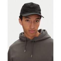 Czapka z daszkiem C.P. Company. Czarne czapki z daszkiem C.P. Company, bez wzorów. Za 629.99 zł.