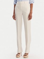 Marella Spodnie materiałowe Pagina 2613131081 Biały Slim Fit. Białe spodnie materiałowe Marella, bez wzorów, z materiału. Za 669.99 zł.