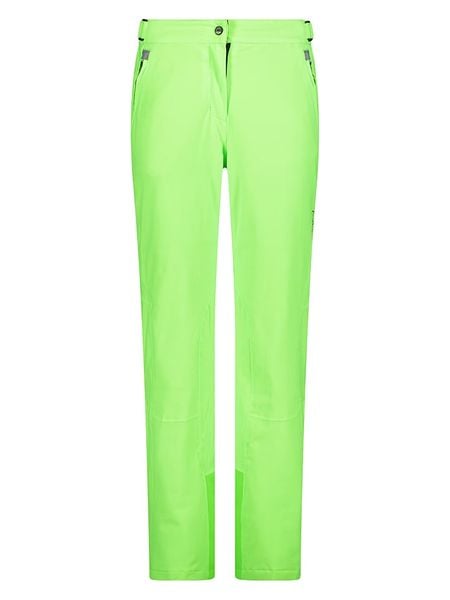 CMP Spodnie narciarskie w kolorze jaskrawozielonym rozmiar: 36. Zielone spodnie dresowe CMP, bez wzorów, z syntetyku. Za 275.40 zł.