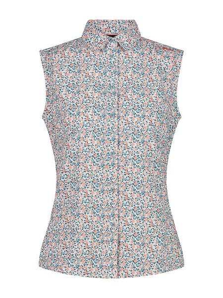 CMP Koszula funkcyjna w kolorze turkusowo-pomarańczowym rozmiar: 42. Pomarańczowe koszule CMP, bez wzorów, z materiału, sportowe, bez kołnierzyka, bez ramiączek. Za 125.95 zł.