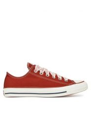 Converse Trampki Chuck Taylor All Star Gingham A13662C Czerwony. Czerwone trampki Converse, bez wzorów, z materiału, retro, bez zapięcia. Za 219.99 zł.