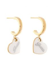 Guess Kolczyki JUBE05 151JW Złoty. Żółte kolczyki Guess, metalowe. Za 169.99 zł.