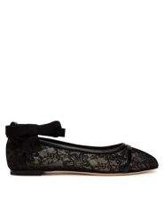 MALONE SOULIERS Baleriny Sabina 5-1 Czarny. Czarne baleriny MALONE SOULIERS, bez wzorów, z materiału, bez obcasa, bez zapięcia. Za 1,649.00 zł.