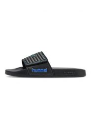 Klapki basenowe Hummel Pool. Szare klapki Hummel, bez wzorów, z materiału, klasyczne, bez obcasa, bez zapięcia. Za 187.00 zł.