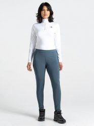 Dare 2b Legginsy funkcyjne "Melodic II" w kolorze niebieskoszarym rozmiar: 44. Niebieskie legginsy Dare 2b, bez wzorów, z materiału, sportowe. Za 70.41 zł.