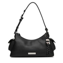 Torebka KARL LAGERFELD. Czarne torebki klasyczne KARL LAGERFELD, bez wzorów, klasyczne, bez dodatków. Za 849.99 zł.