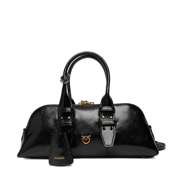 Torebka PINKO. Czarne torebki klasyczne Pinko, bez wzorów, klasyczne, bez dodatków. Za 2,009.00 zł.