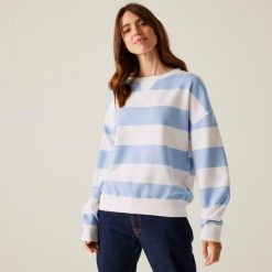 Damski sweter z okrągłym dekoltem Regatta Avika II. Swetry Regatta, m, z aplikacjami, z bawełny, eleganckie, bez ramiączek. Za 176.00 zł.