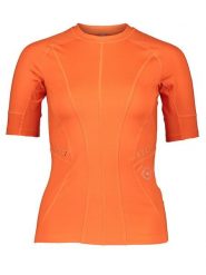 Adidas Koszulka funkcyjna w kolorze pomarańczowym rozmiar: S. Pomarańczowe t-shirty sportowe adidas, s, bez wzorów, bez ramiączek, outdoorowe. Za 135.49 zł.