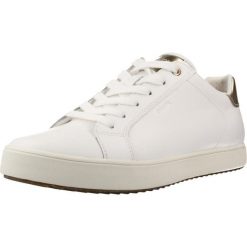 Buty GEOX D BLOMIEE Biały. Białe buty trekkingowe Geox, z syntetyku, bez zapięcia. Za 360.99 zł.