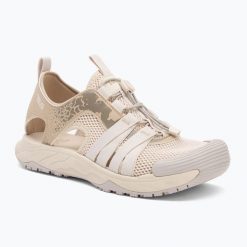 Sandały damskie Teva Hydratrek. Brązowe sandały Teva, bez wzorów, sportowe, bez obcasa, bez zapięcia. Za 369.99 zł.