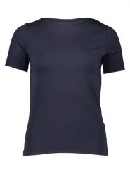 Vero Moda Bluza w kolorze granatowym rozmiar: XS. Niebieskie bluzy Vero Moda, xs, bez wzorów, z bawełny, bez ramiączek, bez kaptura. Za 41.69 zł.