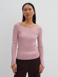 Someday Sweter "Tamea" w kolorze jasnoróżowym rozmiar: 40. Różowe swetry someday., bez wzorów, z wełny, bez ramiączek. Za 239.95 zł.